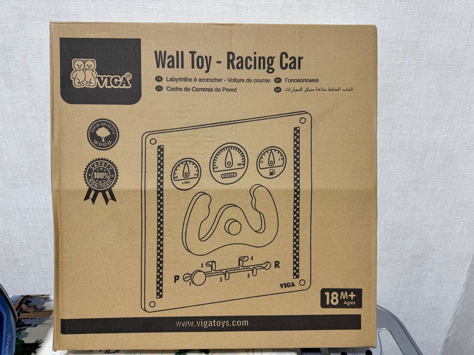 Бизиборд Руль настенный