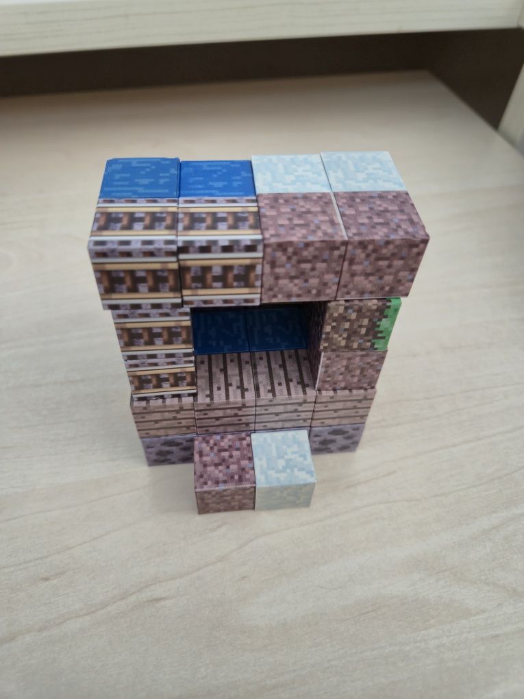 Магнитни кубчета за Minecraft 1бр. 2лв.