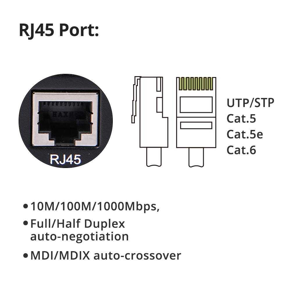 Convertor media Gigabit Fiber to Ethernet,SC Fiber,până la 20 km