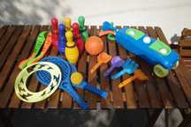 Jucarii de exterior - set minigolf, bowling, tenis