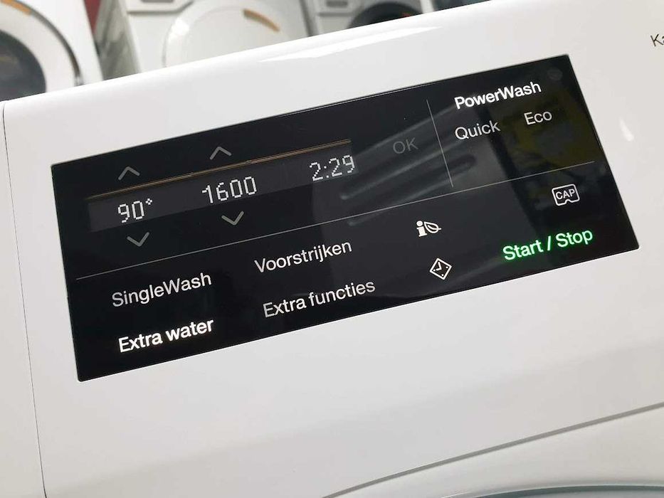 9кг - 1600rpm - Miele W1 Excellence Пералня Миеле 12м Гаранция