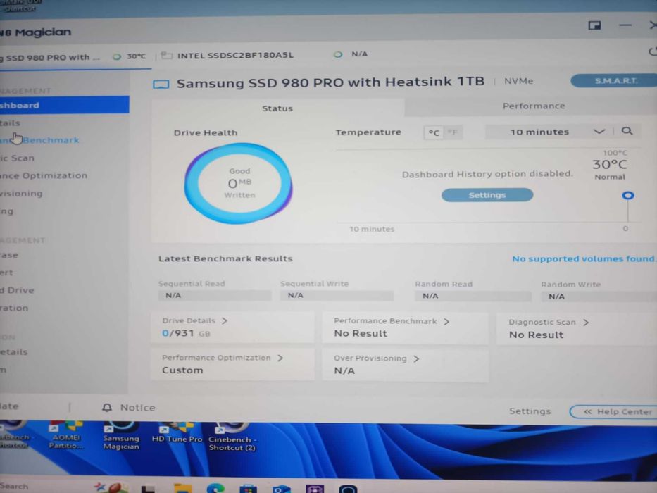 vand ssd samsung 1tb pciex 4.0 cu radiator heatsink nou 0 ore pt ps5