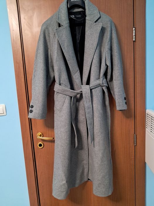 Zara вълнено палто