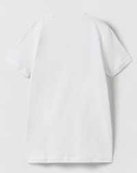 Set 2 tricouri albe copii 134 cm