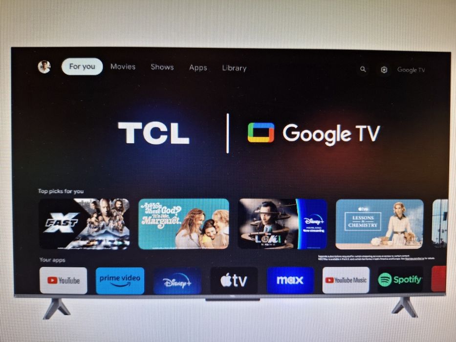 TV TCL LED 139cm 4K Ultra HD Nou