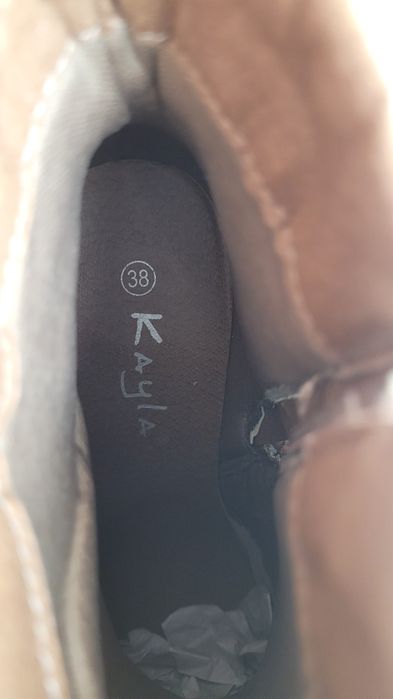 Ghete toamna cu toc Kayla