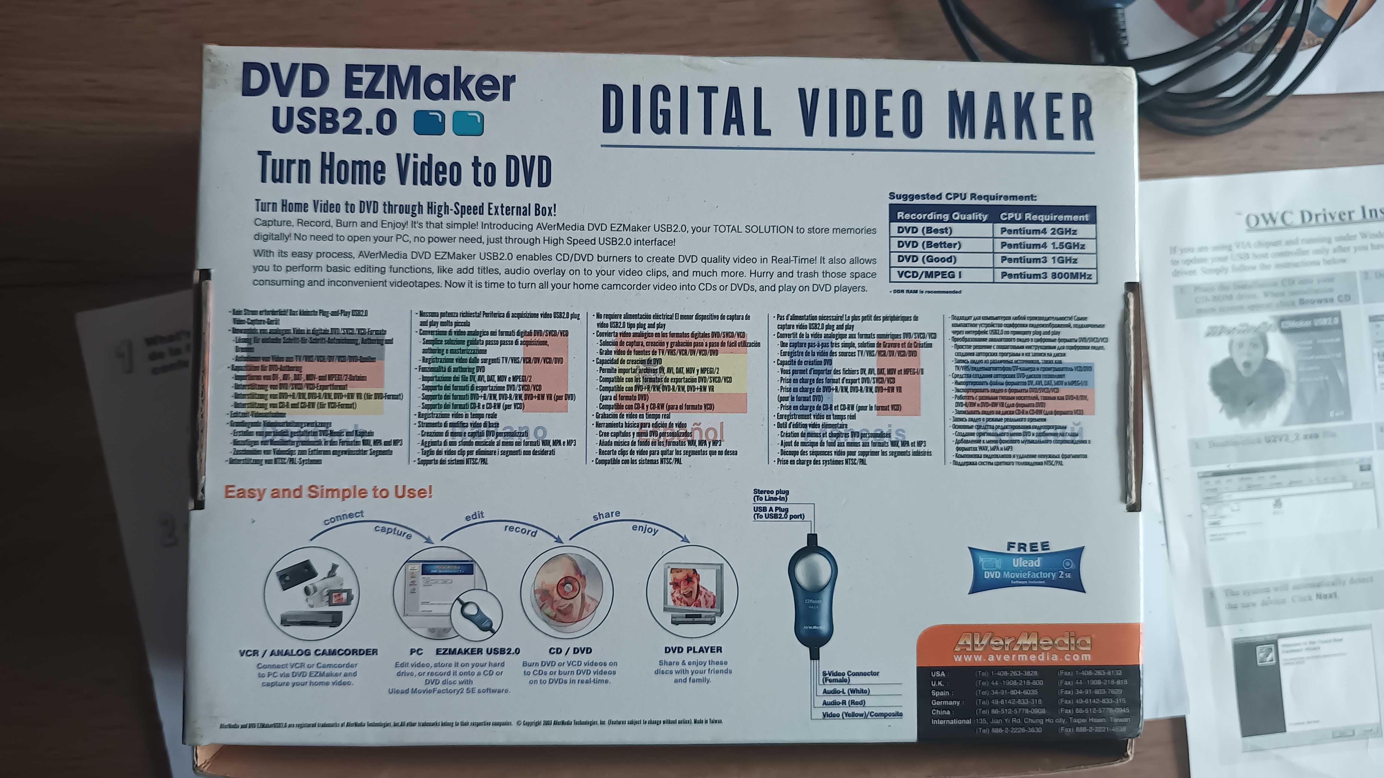 AVerMedia DVD EZMaker USB