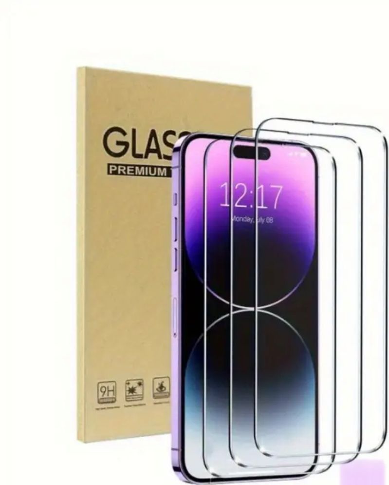 Стъклени протектори за iphone 16 pro