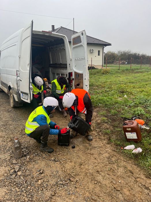 Lucrari de Defrisare,Desfintare livezi,Curatare terenuri,gradini,curti