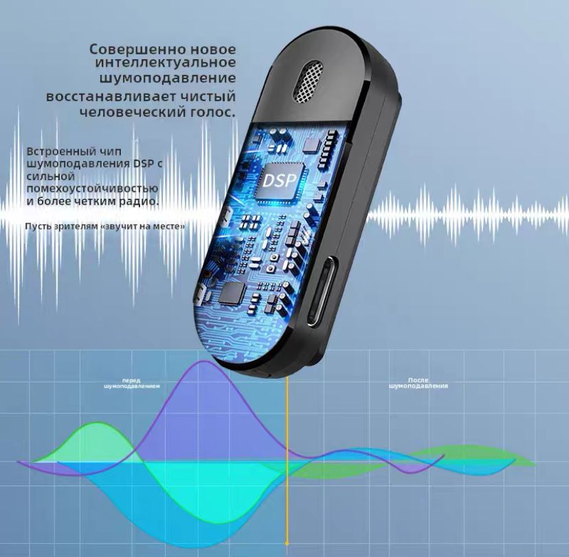 Lavalier M8 | Петличный микрофон для телефона, ПК | Type-C Lightning