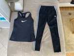Чисто нов панталон на adidas и потник на Nike