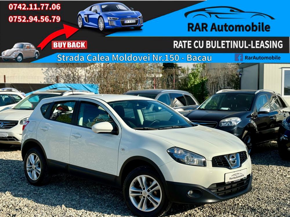 Nissan Qashqai 1.5dCi 2013 Euro 5 Rate Garantie Buy-Back