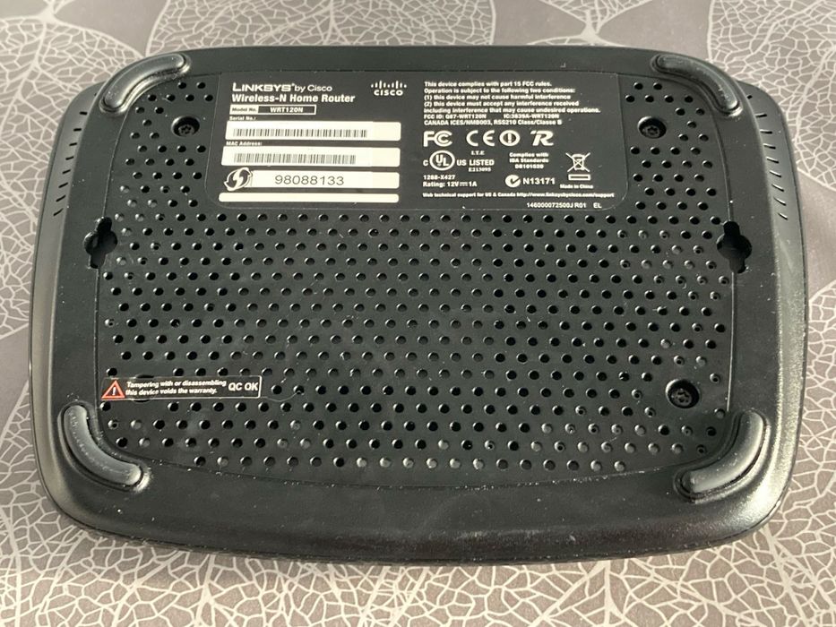 Рутер Linksys/Cisco WRT120N