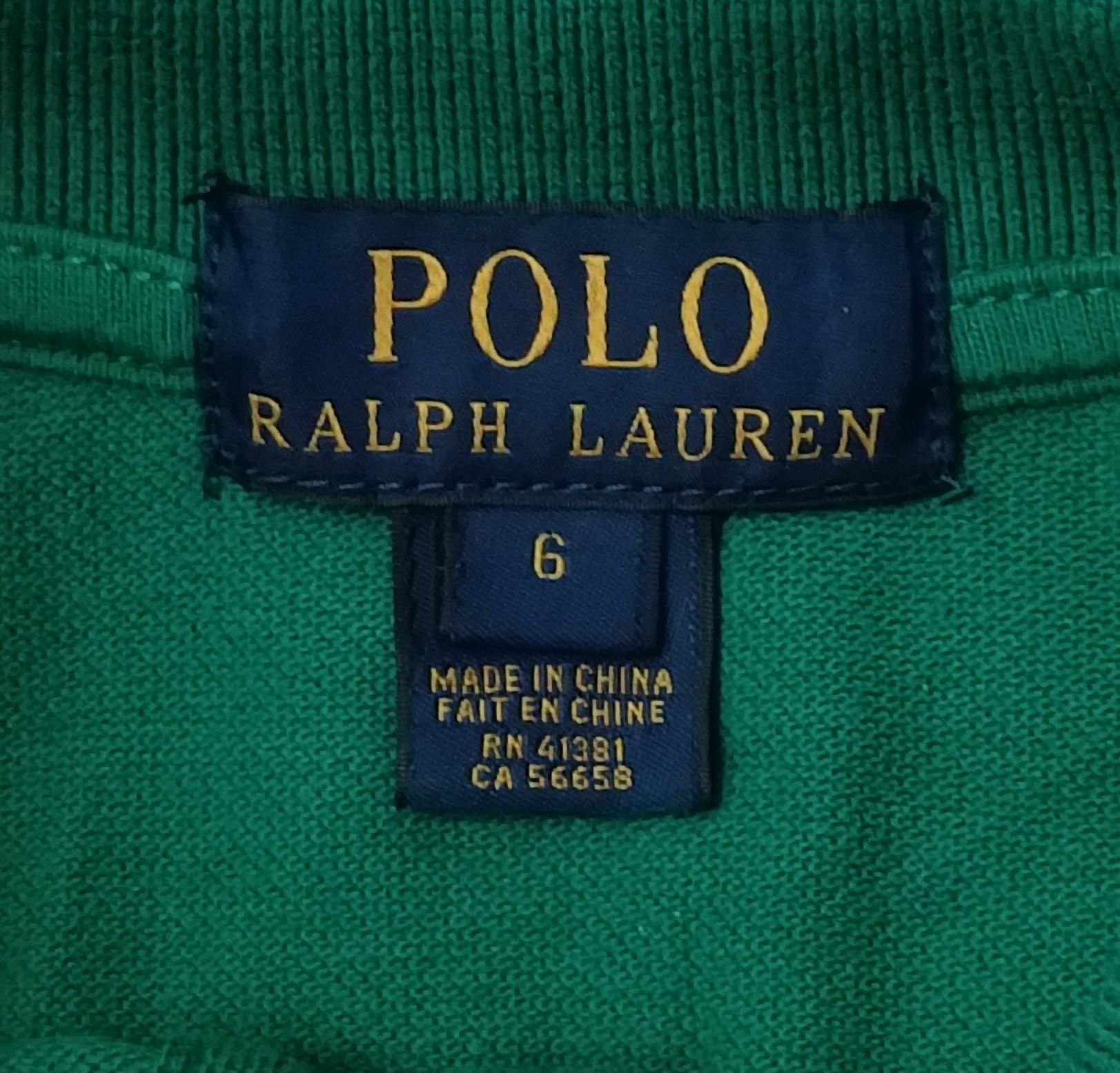 POLO Ralph Lauren Shirt оригинална тениска ръст 122-128см памук поло