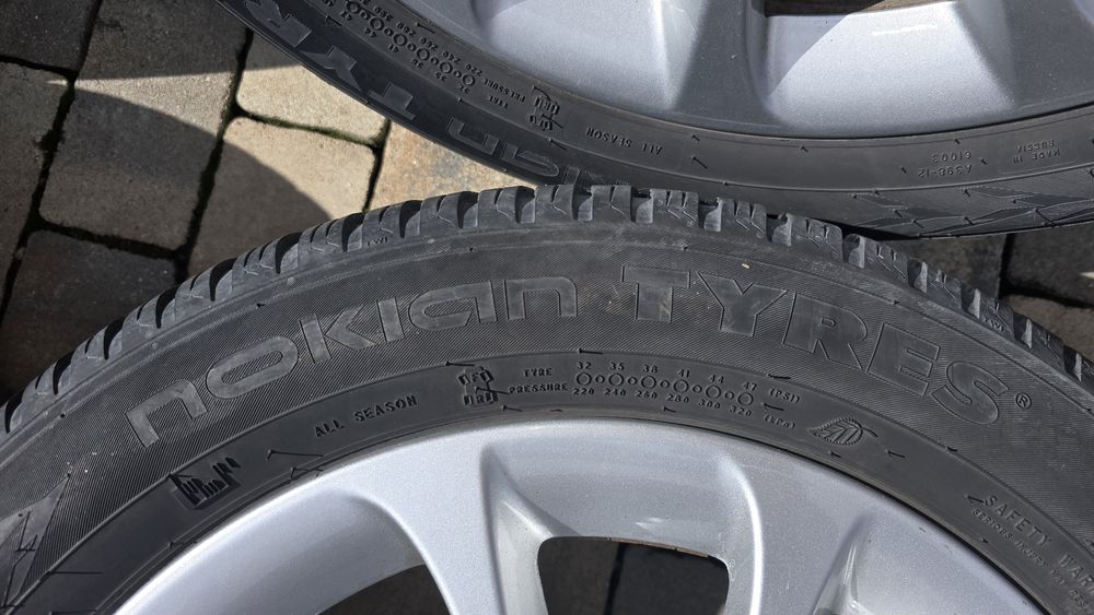 Jante Audi 16 cu cauciucuri de iarna Nokian
