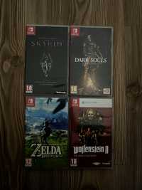 Lot jocuri nintendo switch , skyrim, dark souls