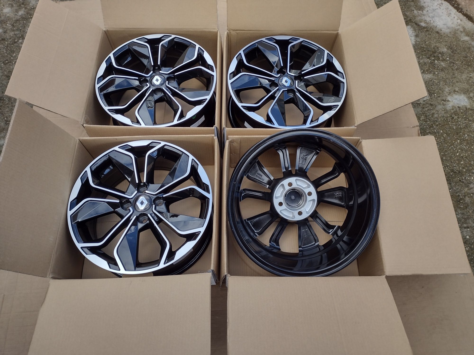 Jante Renault Clio ZOE Megane Modus, Thalia Bicolore 4 x 100 R16