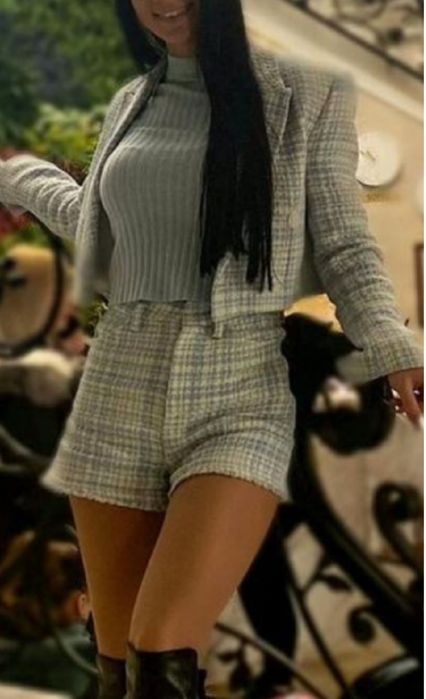 Букле син комплект