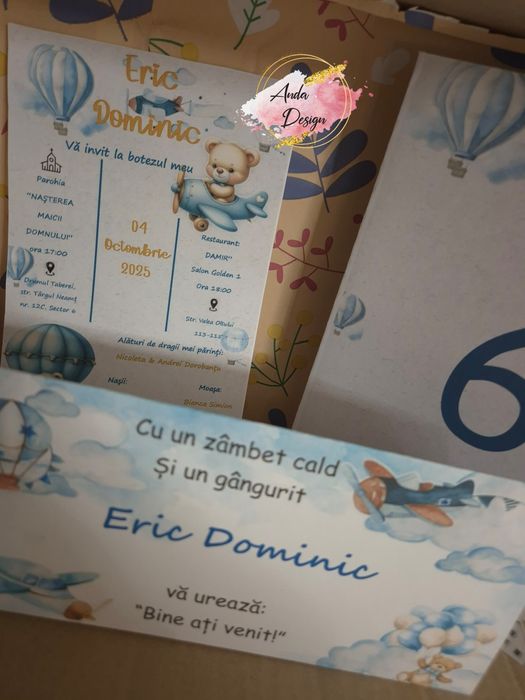 Invitatii botez/nunta