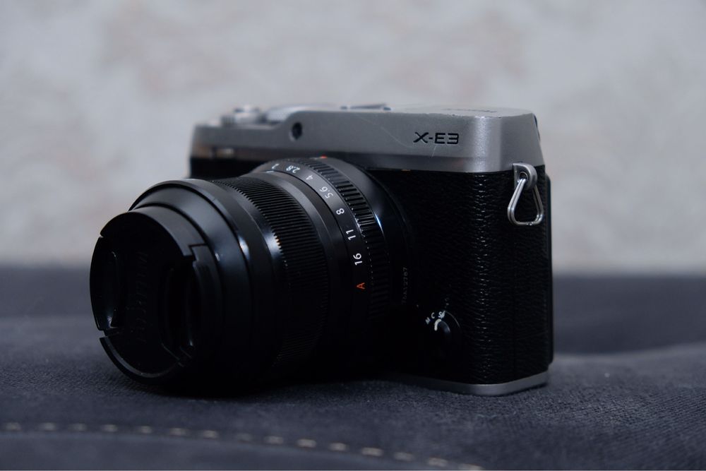 Фотоаппарат Fujifilm x-e3 с 2 объективами