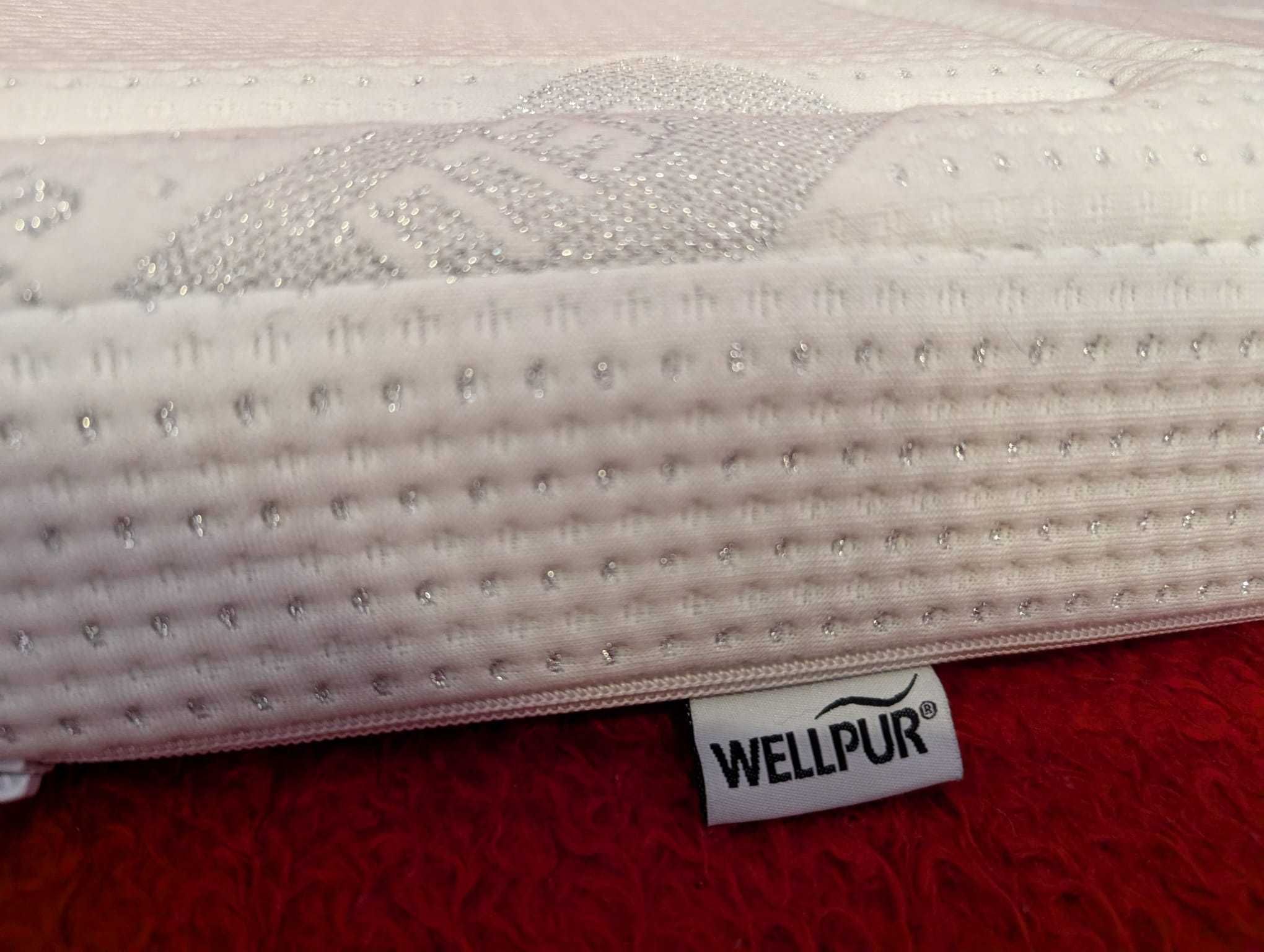 Saltea Wellpur pătuț bebe 120x60