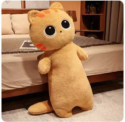 Плюшена играчка възглавница Котка, 30см, Плюшено коте