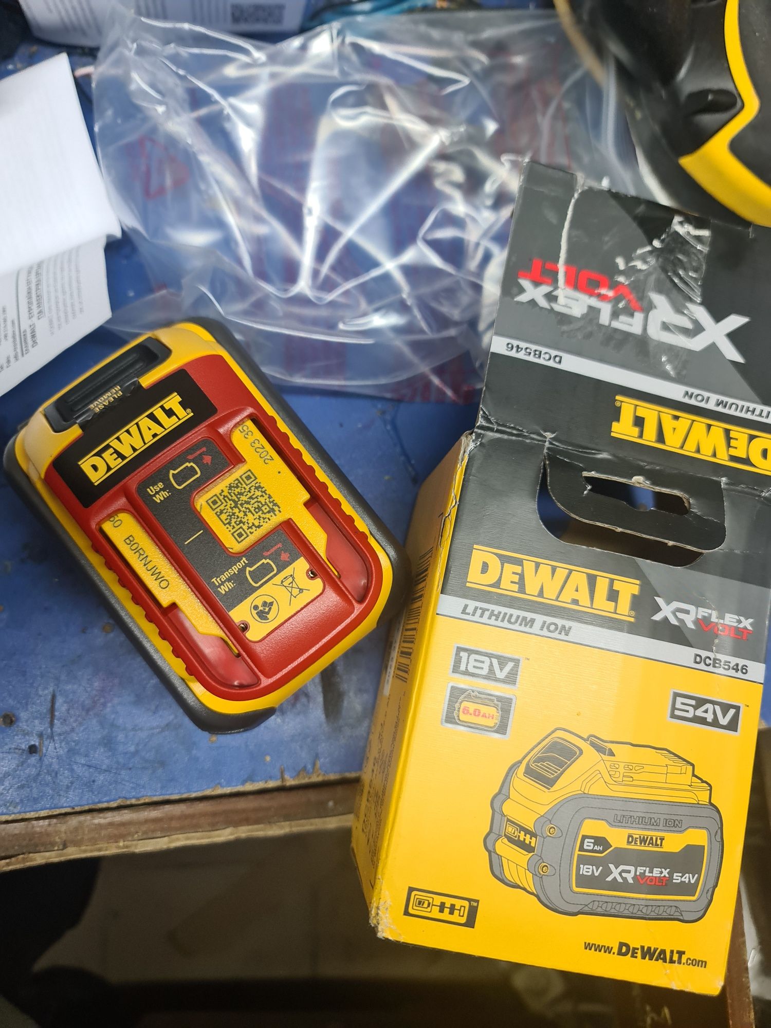 Acumulator dewalt 54V nou