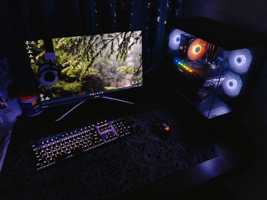 Игровой компьютер RTX 3070 RYZEN 5 5600X 32GB ОЗУ 1TB M.2 NVME