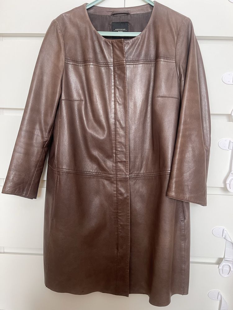 Куртки Max Mara и Franco di Marko оригинал из натуральной кожи