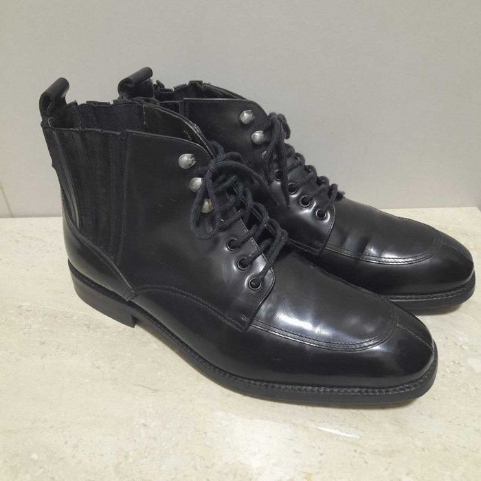 SCHOOSE лакированные ботинки / 40-41 р / Made in England