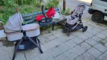 Бебешка количка Peg Perego YPSI Lounge + столче Lounge + изо база