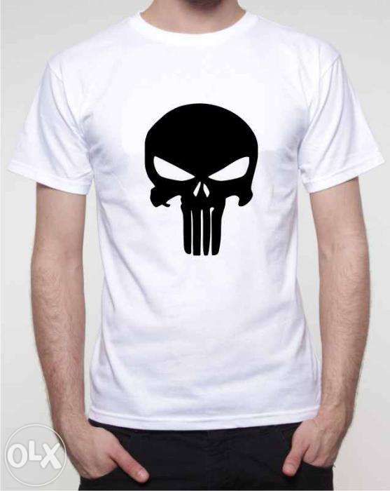 Tricou cadou skull craniu punisher