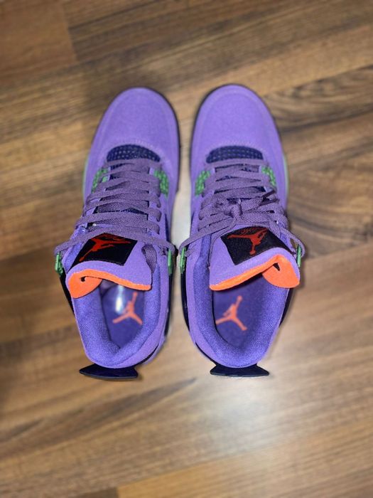 Jordan 4 Canyon Purple