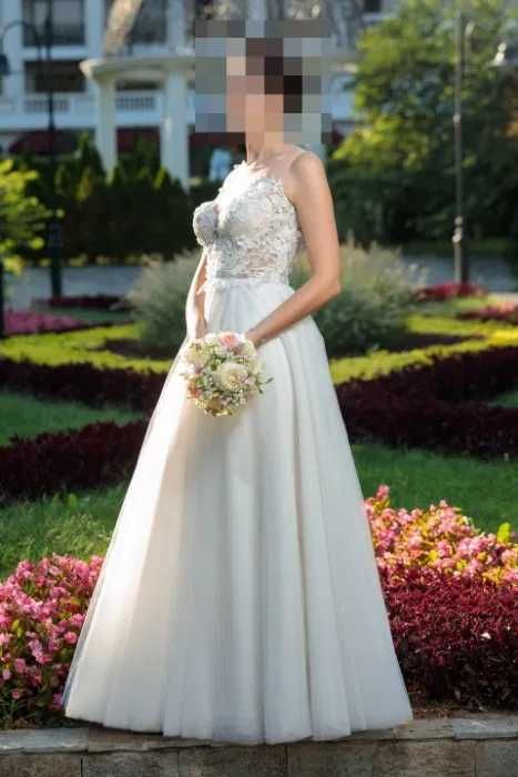 дизайнерска булчинска рокля