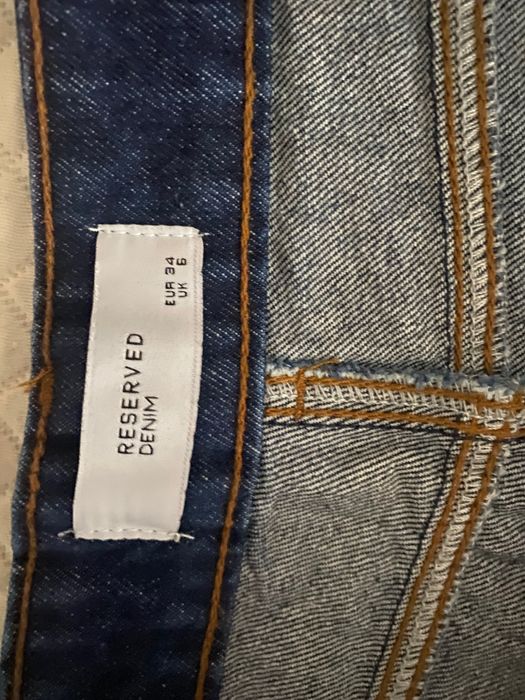 Дамски сини дънки