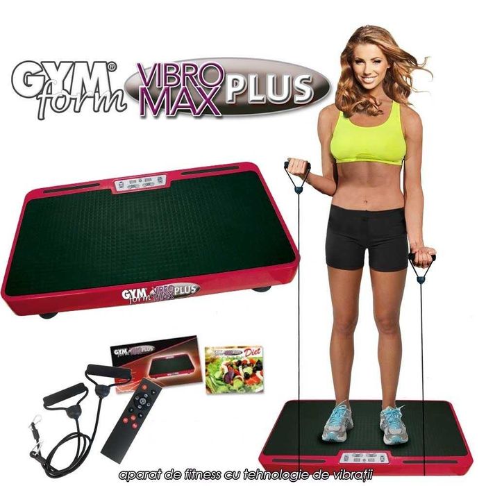 Gymform Vibromax Plus - fitness prin vibratii
