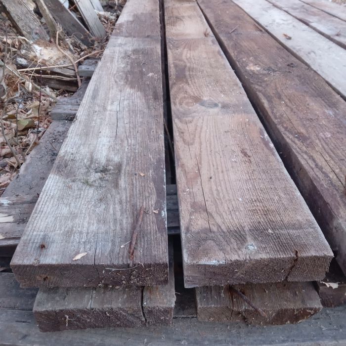 Качественные доски от разбора пола. Толщина 40 мм.