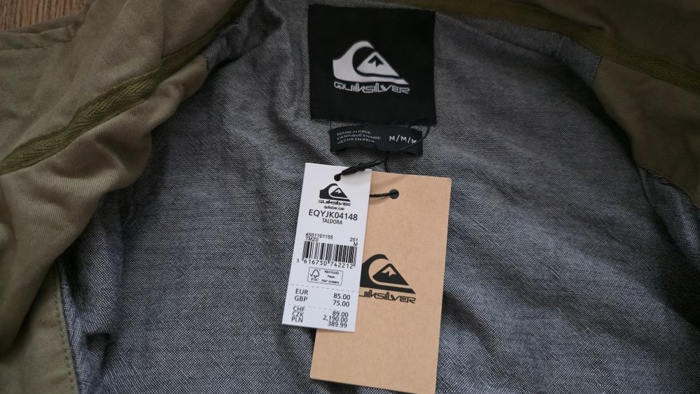 Geaca Barbati Toamna Primavara Quicksilver Marime M L Originala