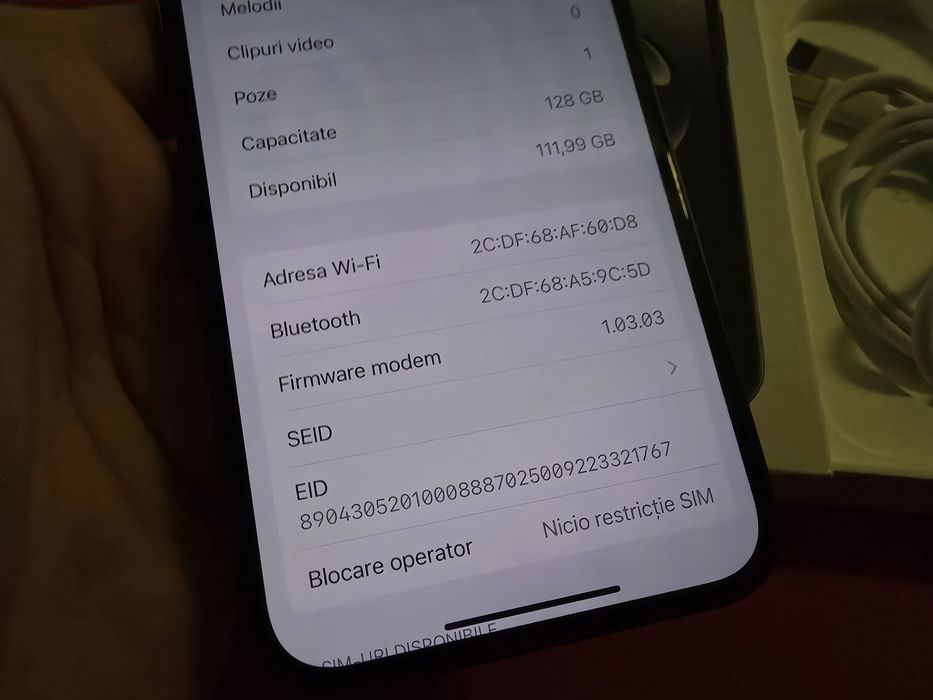 -Iphone 16E, Nou, 128Gb, 8Ram, 0 cicluri incarcare, nefolosit, Blank T