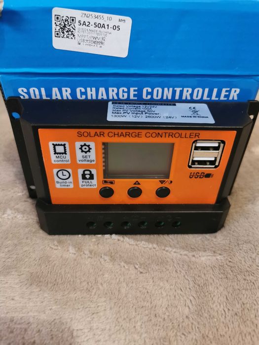 Incarcator / Controler solar  MPPT  20-40-100A  12-24V