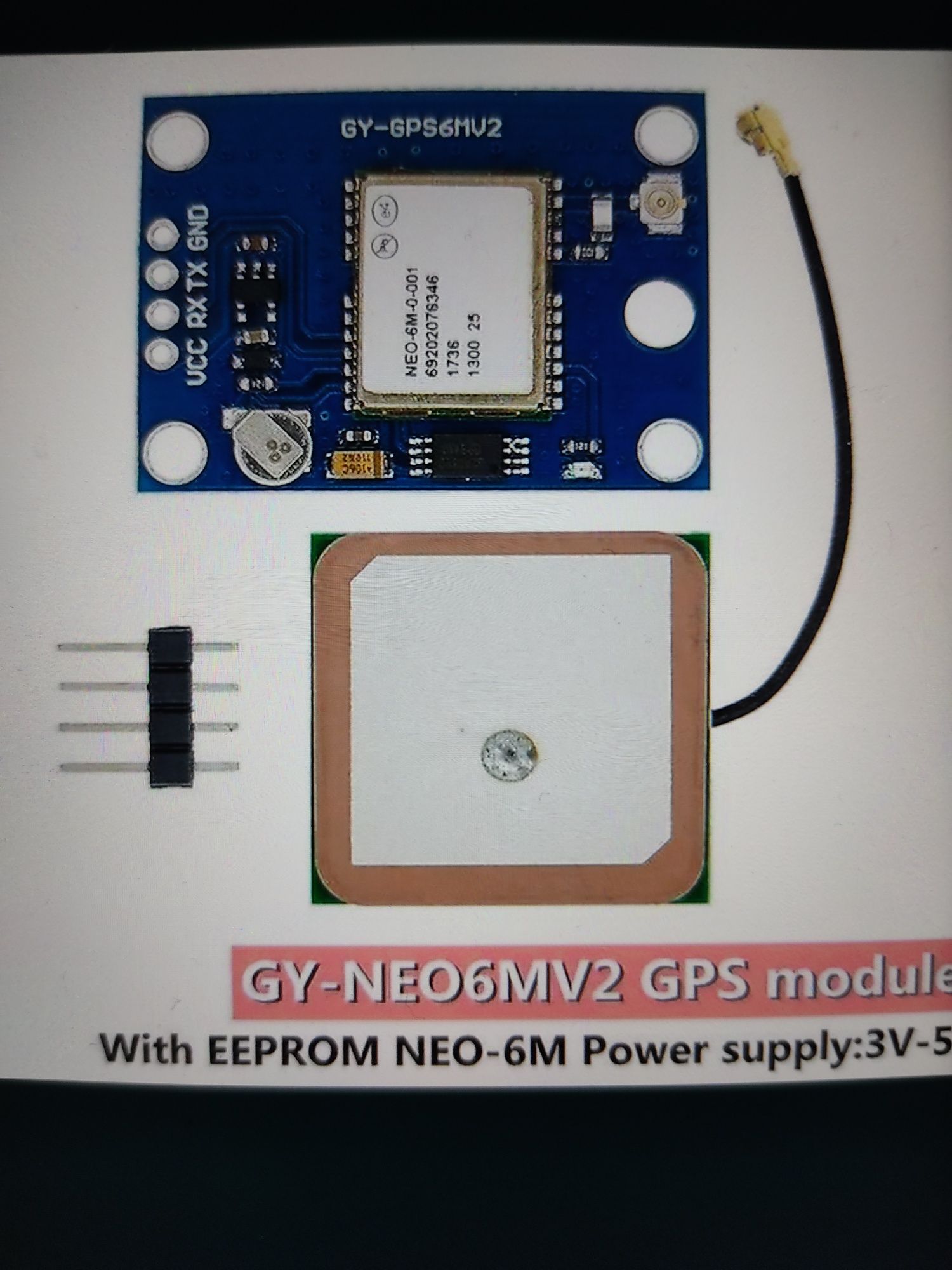 GPC modul Neo 6M GY NEO06M. v. 2.