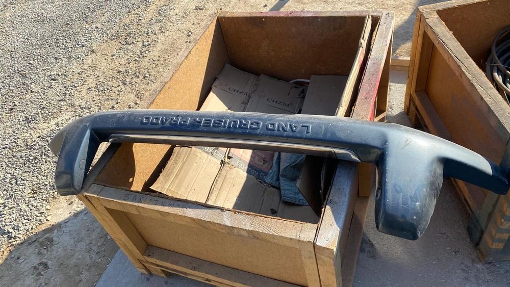 Передний бампер от прадо 150