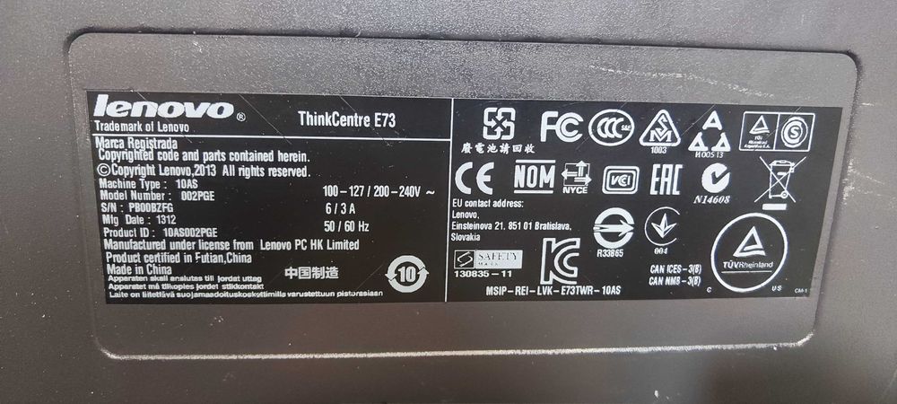Unitate PC Calculator Lenovo Intel Core i5-4430S 8 GB RAM SSD 240 GB