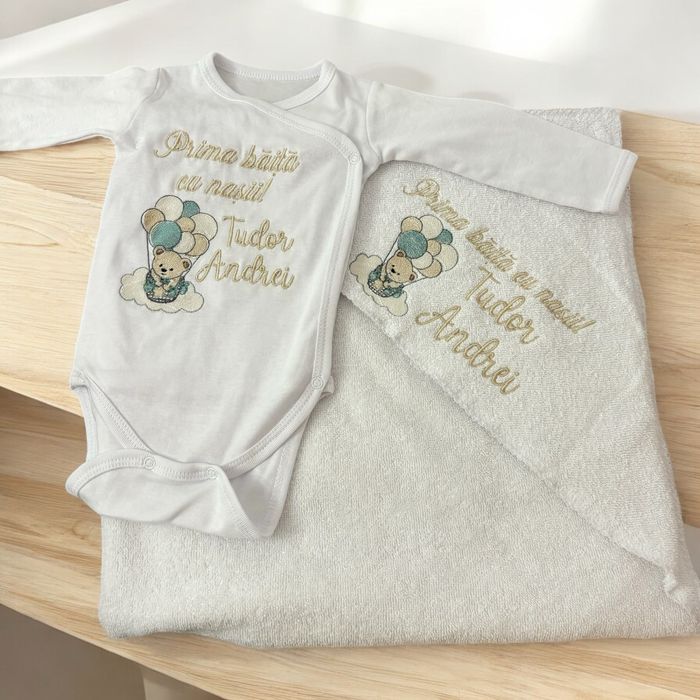 Halate,prosoape si paturici personalizate