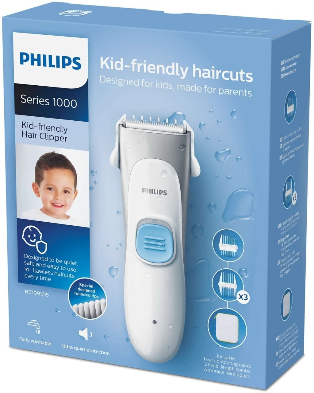 Детская машинка для стрижки волос Philips