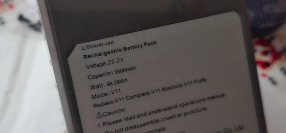 baterie si filtru Dyson V11 Advanced