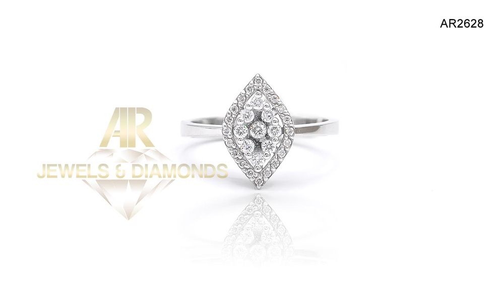 Inel Aur 18 K cu Diamante model nou deosebit ARJEWELS(AR2628)