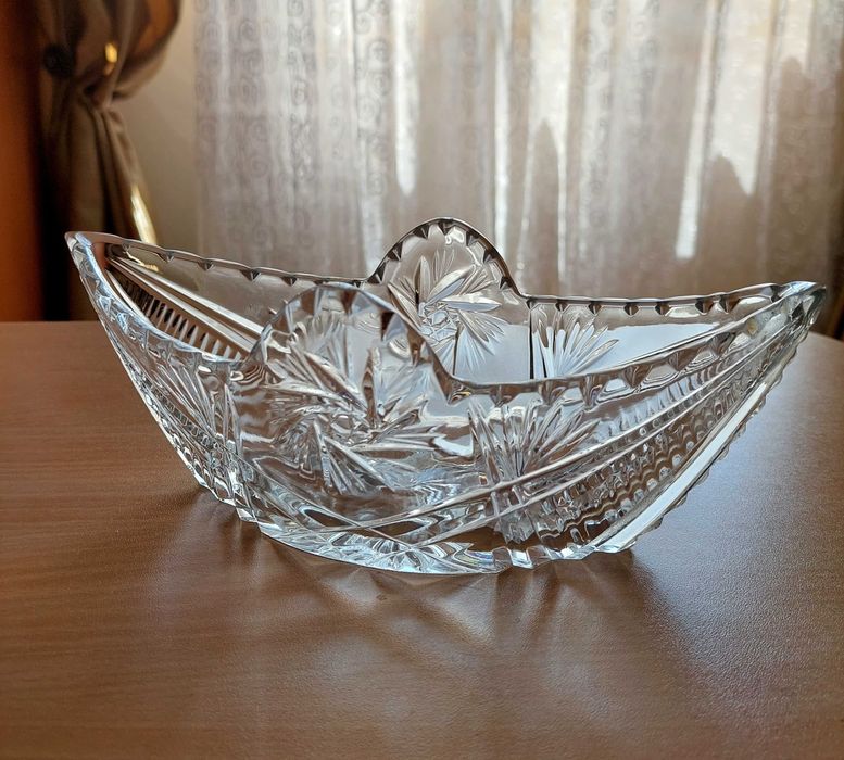 Хрустальные салатники,  2 шт