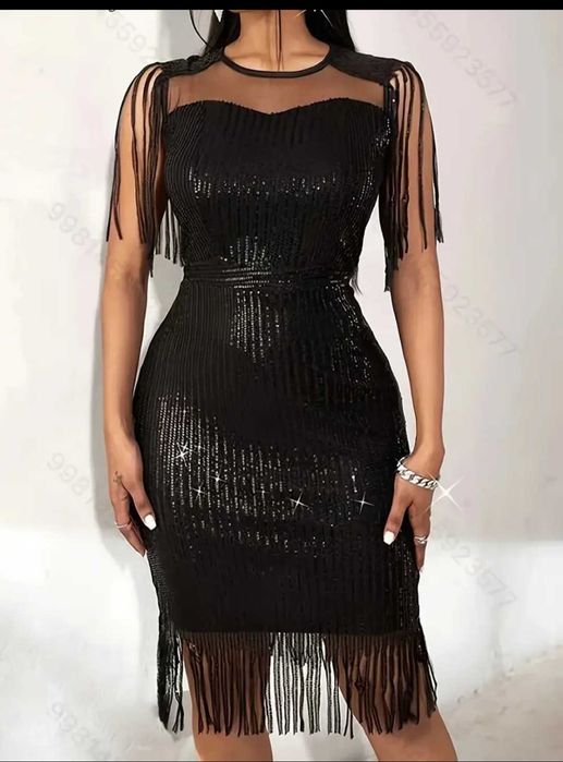 Вечернее платье черное Размер S-M