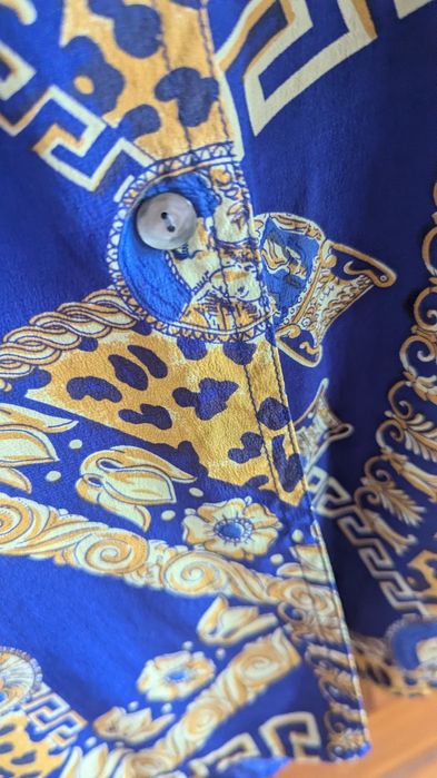 Дамска Копринена риза Бароков стил  XL